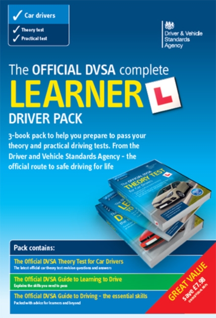 The official DVSA complete learner driver pack, Paperback / softback Book