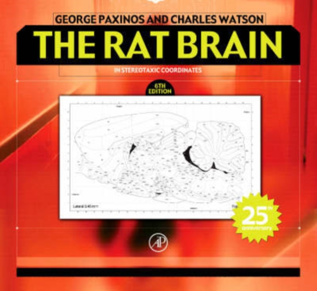 The Rat Brain in Stereotaxic Coordinates : Hard Cover Edition, Spiral bound Book
