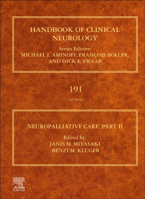 Neuropalliative Care : Part II Volume 191, Hardback Book