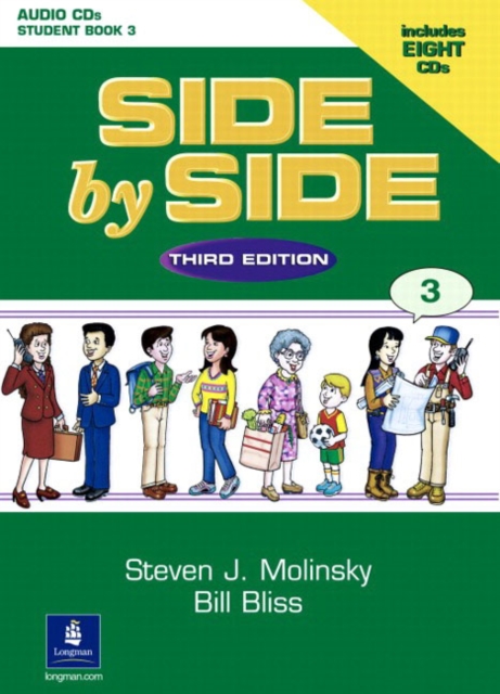 Side by Side 3 Student Book 3 Audio CDs (7), CD-ROM Book