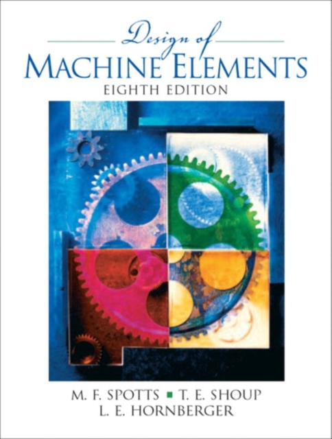 Design of Machine Elements, Mixed media product Book