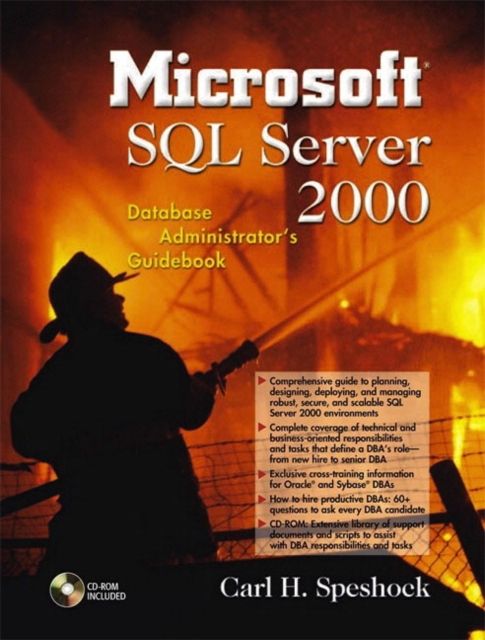 Microsoft SQL Server 2000 Database Administrator's Guidebook, Paperback / softback Book