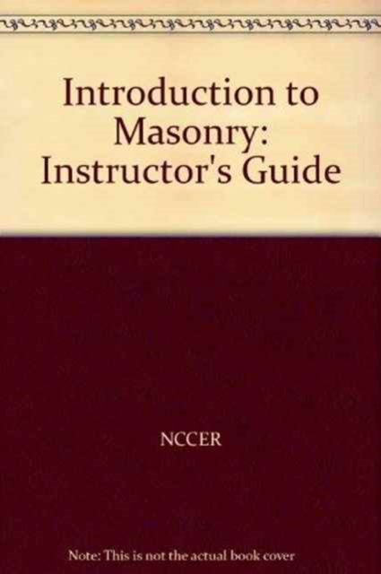 28101-04 Introduction to Masonry AIG, Paperback / softback Book