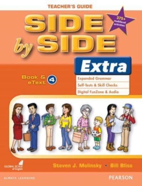 Side by Side Extra 4 Teacher's Guide with Multilevel Activities, Spiral bound Book