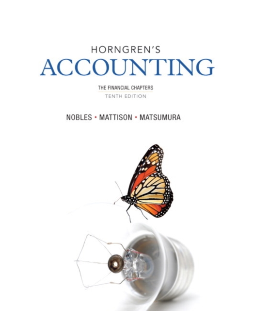 Horngren's Accounting, the Financial Chapters, Paperback Book