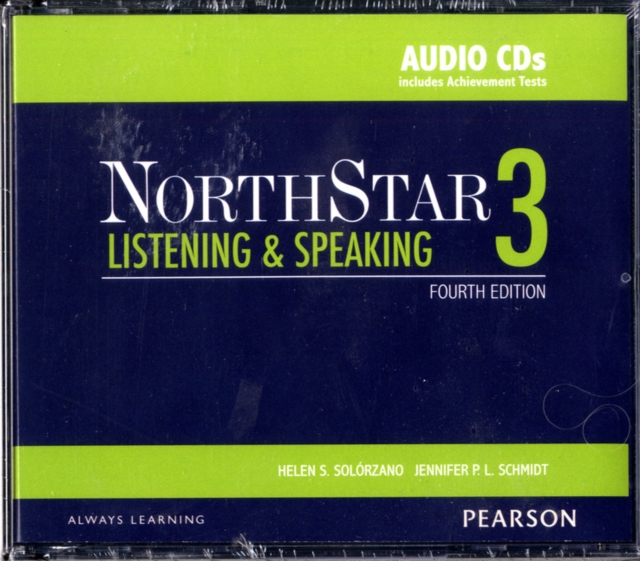 NorthStar Listening and Speaking 3 Classroom Audio CDs, CD-ROM Book