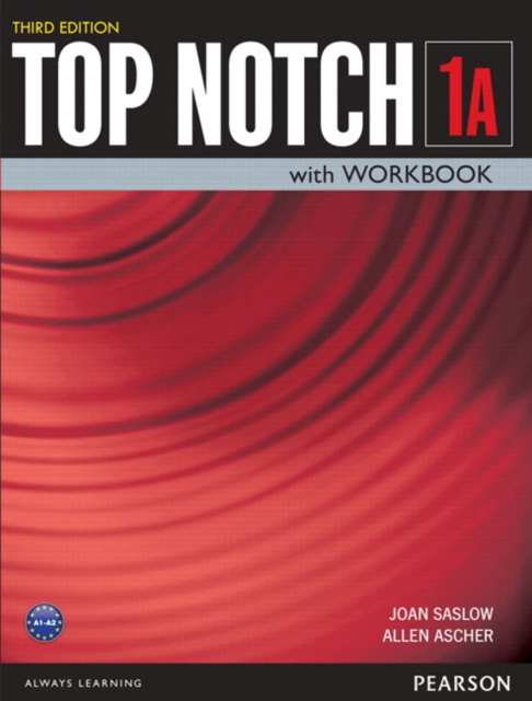 TOP NOTCH 1                3/E BK/WKBK SPLIT A      381056, Paperback / softback Book