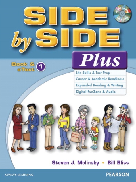 Side by Side Plus 1 Book & eText with CD, Paperback / softback Book