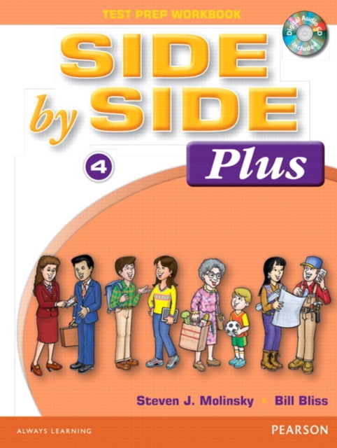 Side By Side Plus 4 Test Prep Workbook with CD, Multiple-component retail product, part(s) enclose Book