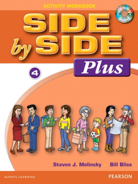 Side by Side Plus 4 Activity Workbook with CDs, Mixed media product Book