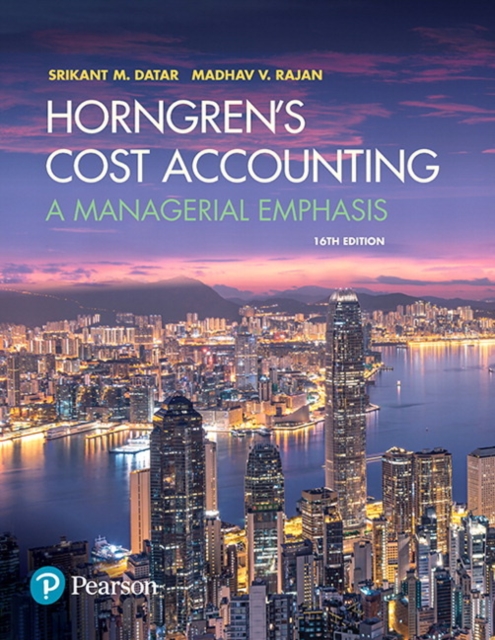 Horngren's Cost Accounting : A Managerial Emphasis, Hardback Book