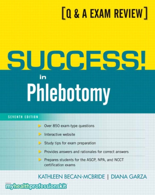 Success! in Phlebotomy, Paperback / softback Book