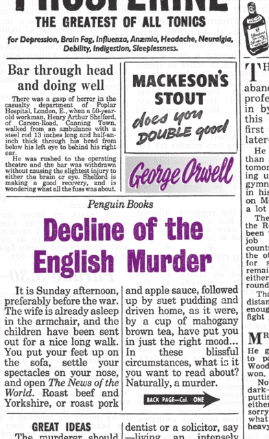 Decline of the English Murder, EPUB eBook