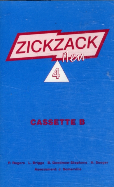 Zickzack Neu : Cassette B Stage 4, Audio cassette Book