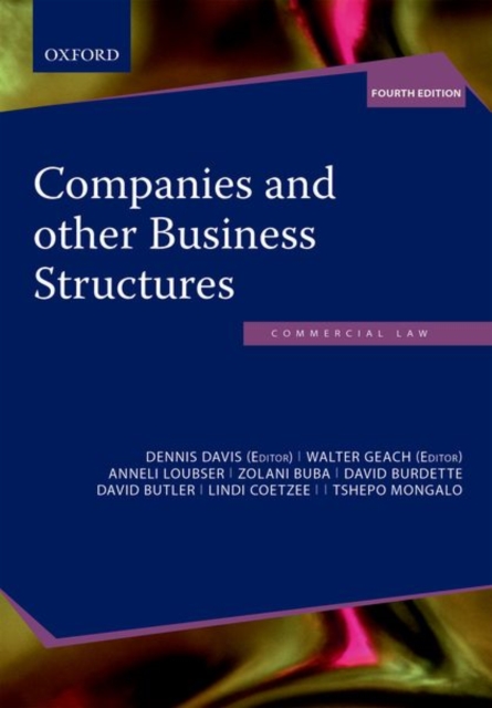 Companies and other Business Structures, Paperback / softback Book