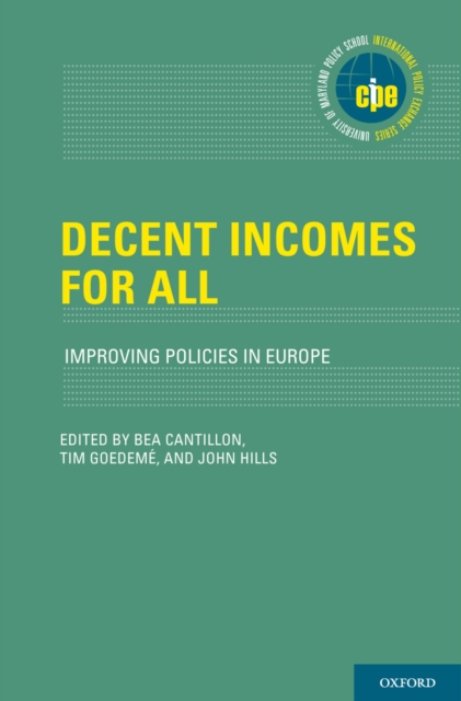 Decent Incomes for All : Improving Policies in Europe, PDF eBook