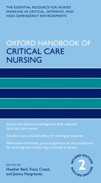 Oxford Handbook of Critical Care Nursing, PDF eBook