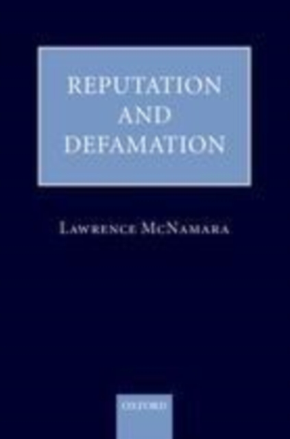 Reputation and Defamation, PDF eBook