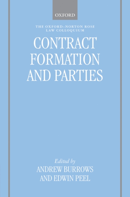 Contract Formation and Parties, PDF eBook