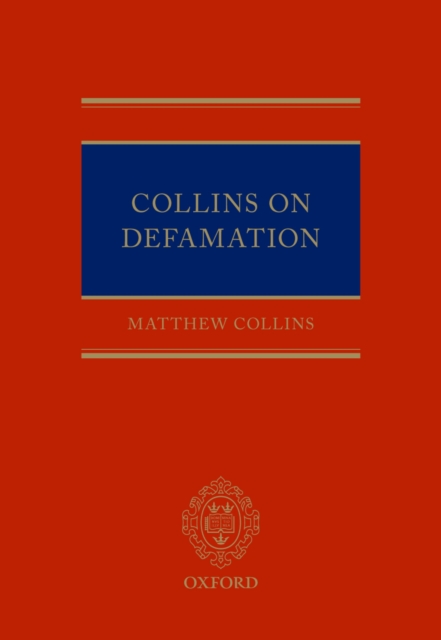 Collins On Defamation, PDF eBook