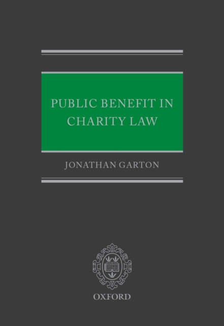 Public Benefit in Charity Law, EPUB eBook