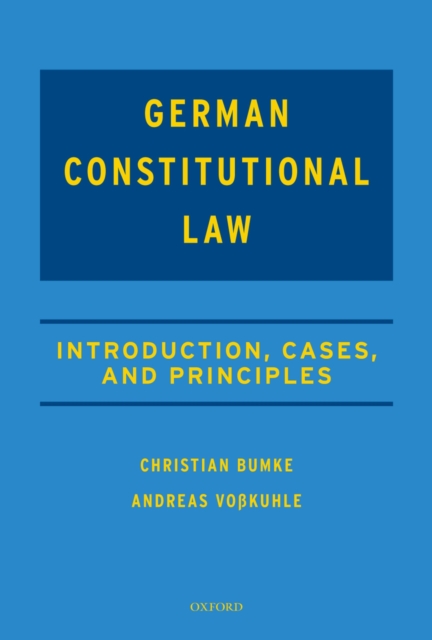 German Constitutional Law : Introduction, Cases, and Principles, PDF eBook