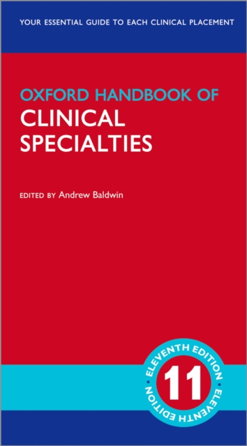 Oxford Handbook of Clinical Specialties, PDF eBook