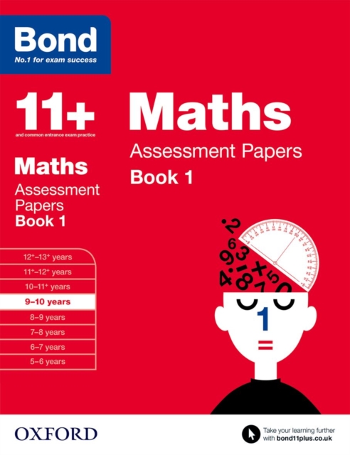 Bond 11+: Maths: Assessment Papers : 9-10 years Book 1, Paperback / softback Book