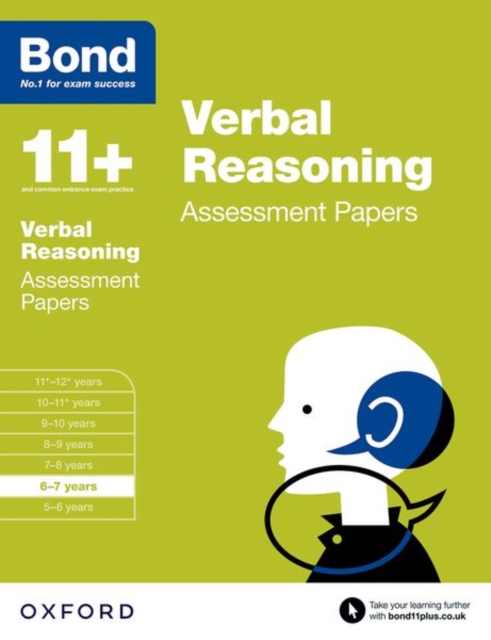 Bond 11+: Verbal Reasoning: Assessment Papers : 6-7 years, Paperback / softback Book