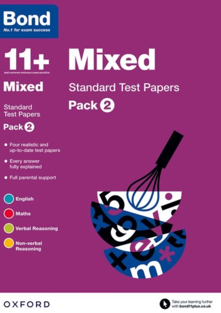 Bond 11+: Mixed: Standard Test Papers : Pack 2, Paperback / softback Book