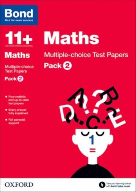 Bond 11+: Maths: Multiple-choice Test Papers: For 11+ GL assessment and Entrance Exams : Pack 2, Paperback / softback Book