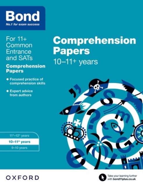 Bond 11+: English: Comprehension Papers: Ready for the 2024 exam : 10-11+ years, Paperback / softback Book