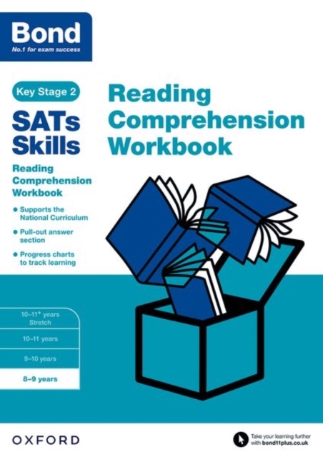 Bond SATs Skills: Reading Comprehension Workbook 8-9 Years, Paperback / softback Book