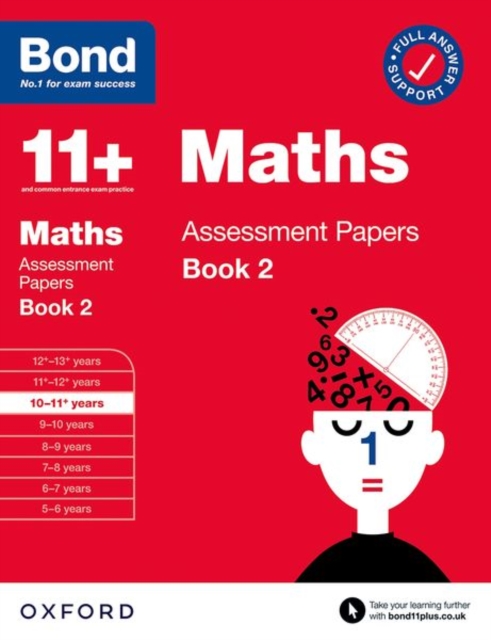 Bond 11+ Maths Assessment Papers 10-11 Years Book 2: For 11+ GL assessment and Entrance Exams, Paperback / softback Book