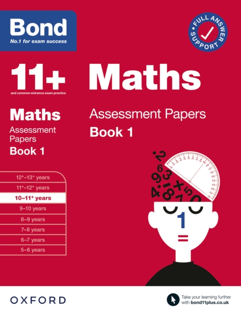 Bond 11+: Maths Assessment Papers Book 1 10-11 Years: Ready for the 2024 exam, PDF eBook