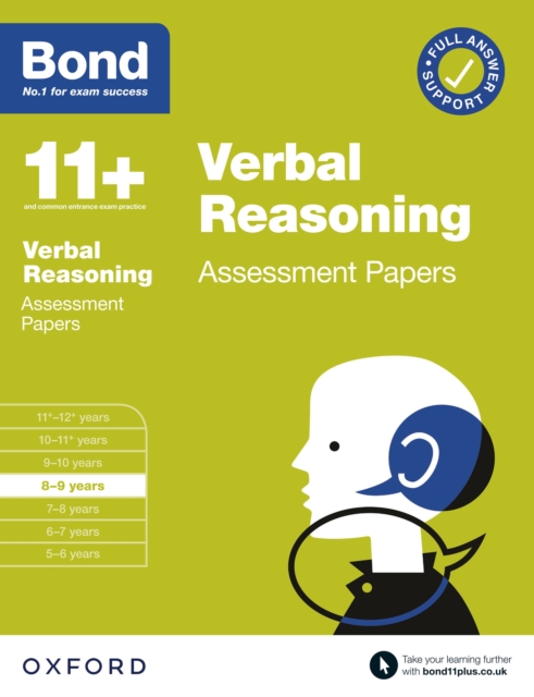 Bond 11+: Bond 11+ Verbal Reasoning Assessment Papers 8-9 years, PDF eBook