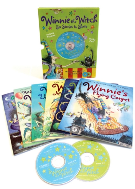 Winnie the Witch 6 Stories to Share, Mixed media product Book