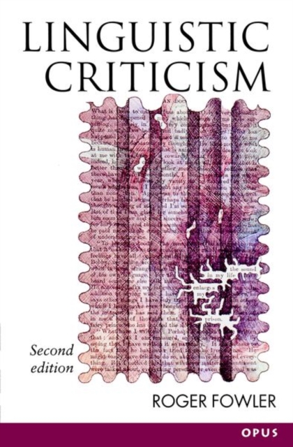 Linguistic Criticism, Paperback / softback Book
