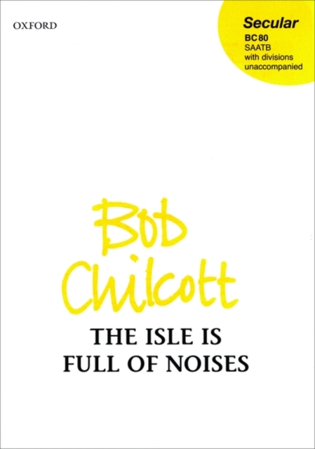 The Isle is Full of Noises, Sheet music Book