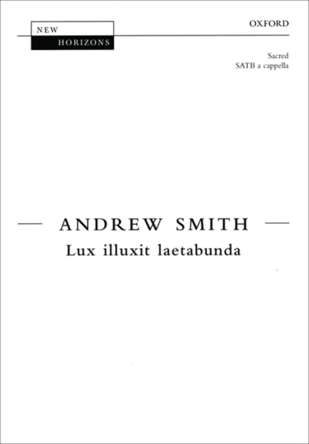 Lux illuxit laetabunda, Sheet music Book