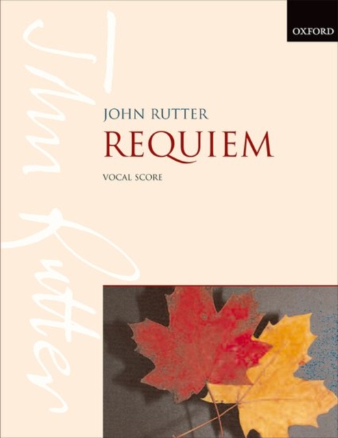 Requiem, Sheet music Book