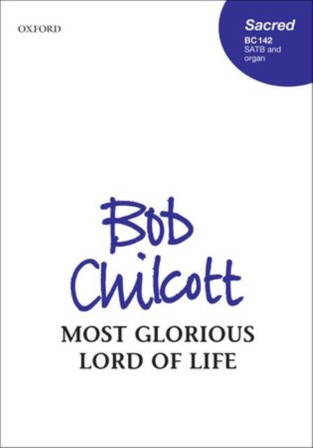 Most glorious Lord of life, Sheet music Book