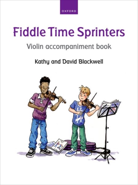 Fiddle Time Sprinters, violin accompaniment, Sheet music Book