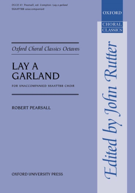 Lay a garland, Sheet music Book