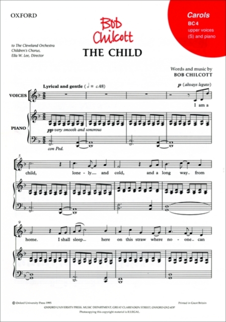 The Child, Sheet music Book