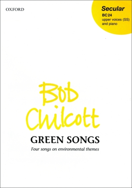Green Songs, Sheet music Book