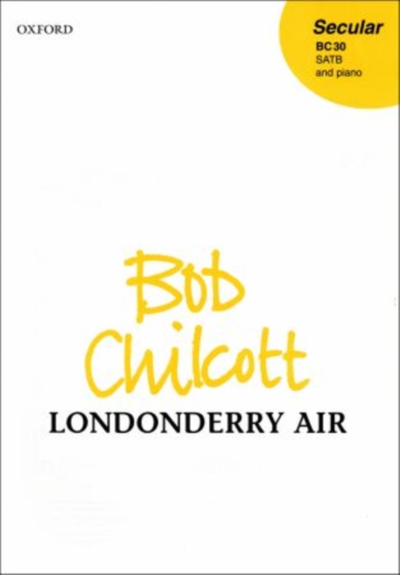 Londonderry Air, Sheet music Book