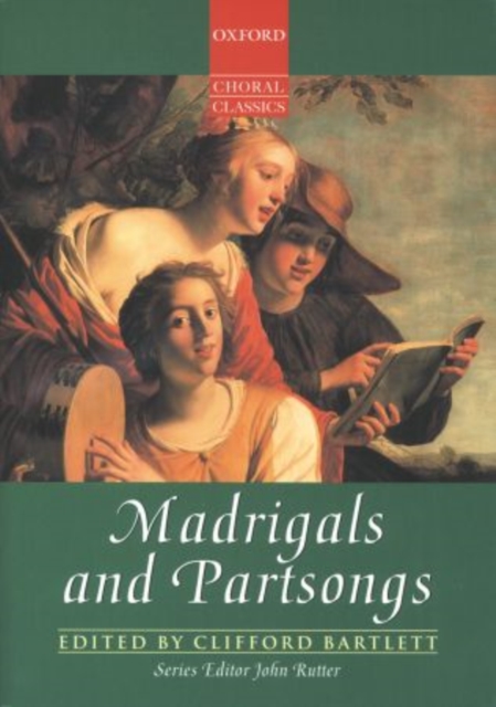 Madrigals and Partsongs, Sheet music Book