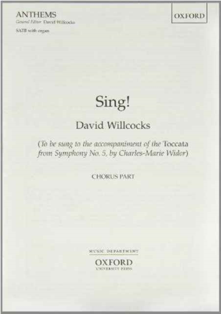 Sing!, Sheet music Book
