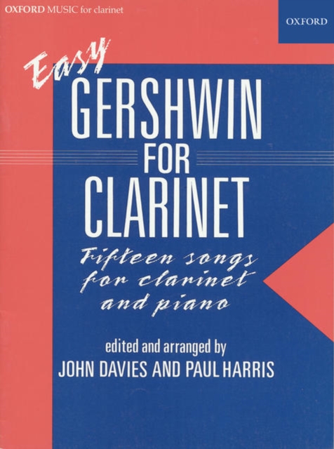 Easy Gershwin for clarinet, Sheet music Book